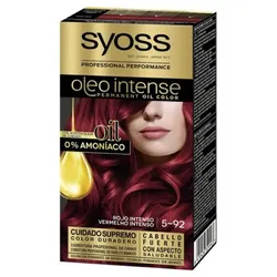 Syoss Oleo Intense Permanent Hair Color 5-92 Intense Red