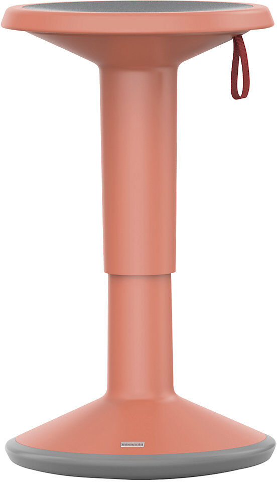 Multihocker UP, höhenverstellbar 450 - 630 mm, lachsorange interstuhl