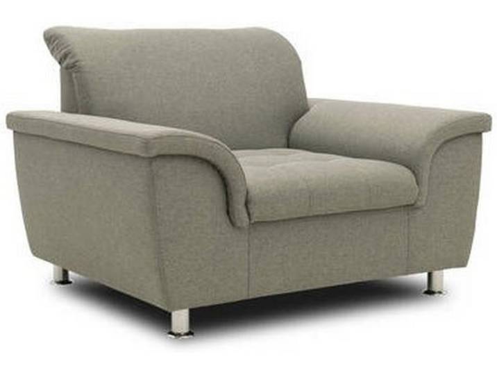 Mid.you Sessel, Graubraun, Metall, Uni, 120x81x97 cm, Made in EU, FSC Mix, Wohnzimmer, Sessel, Sonstige Sessel