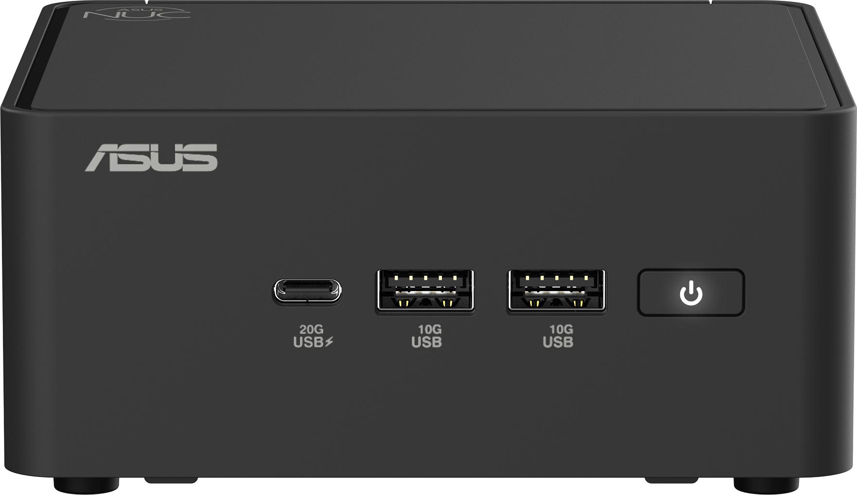 ASUS NUC 15 Pro Tall PC Kit RNUC15CRHI300002 (Intel Core 3 100U Prozessor, Intel Arc Grafik, Intel WiFi 7, Bluetooth 5.4, ohne Betriebssystem, mit EU-Netzkabel, bis 99 TOPS KI-Leistung, unterstützt OpenClaw & Hermes Agent, 24/7 Betrieb), Mini-PC Barebone, DDR5-SDRAM, M.2, Ethernet/LAN, Wi-Fi 7 (802.11be), 120 W