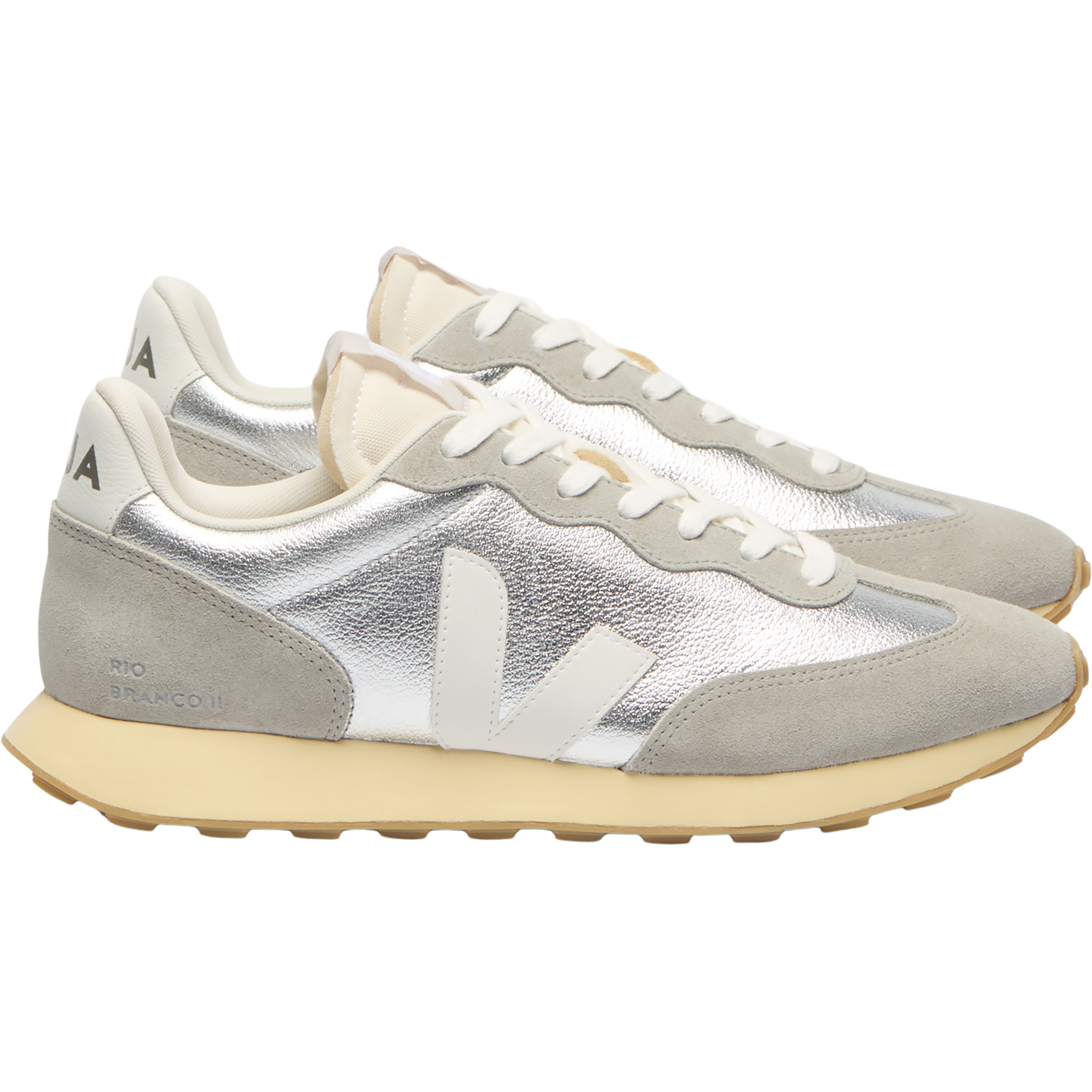 Veja Rio Branco II Damen Freizeitschuhe beige Größe 36 Lifestyle Atmungsaktiv