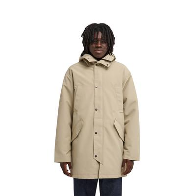 Outdoorjacke ELEMENT "Fishtail", Herren, Gr. XS, beige (aluminum), Obermaterial: 100% Polyester., Jacken Outdoorjacke