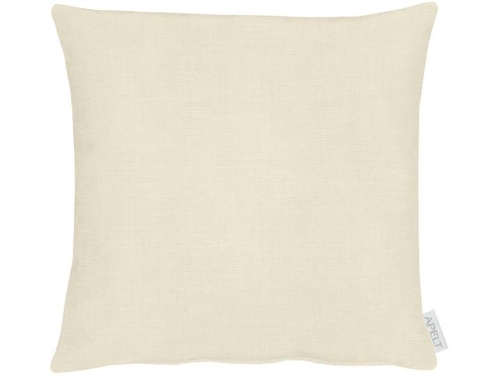Dekokissen APELT Apart Gr. 2, beige (natur, unifarben), B:49cm L:49cm, Polyester, Dekokissen_Sitzkissen_Kissenhüllen, Dekokissen, ohne Füllung