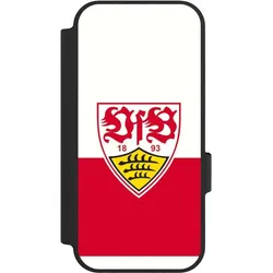 Nivocase Klapphülle für Google Pixel 10 Handyhülle aus Kunst Leder NIVOflip schwarz Logo Offizielles (Google Pixel 10), Smartphone Hülle, Schwarz