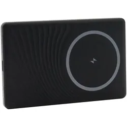 RealPower PB-5000 MAG 5000 mAh Kabelloses Aufladen Schwarz