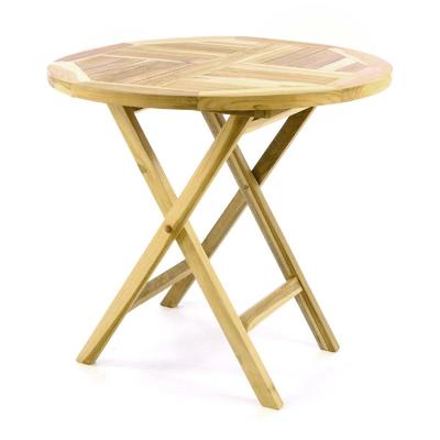 Gartentisch VCM "Tisch aus Promotion Set 1 Natur unbehandelt", braun, Tische, Gartentisch