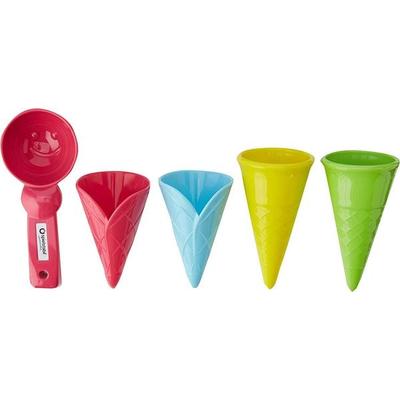 Spielstabil 7416 - Eis-Duo im Netz, 4 Eistüten und 1 Portionierer