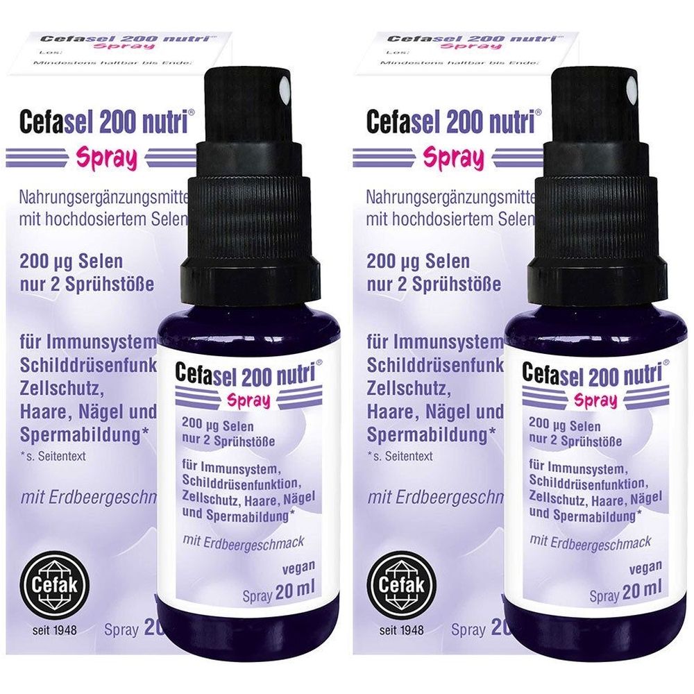 Cefasel 200 nutri Spray 2x 2x20 ml