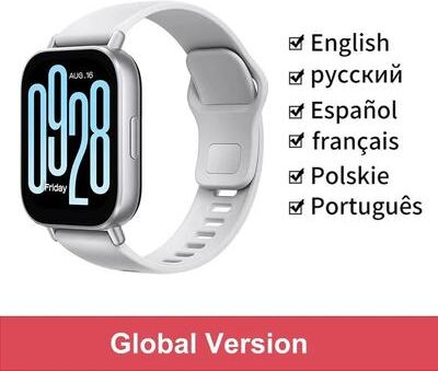 Uplifted Finds Xiaomi Redmi Watch 5 Active Global Version Smartwatch gl Silver 10h
