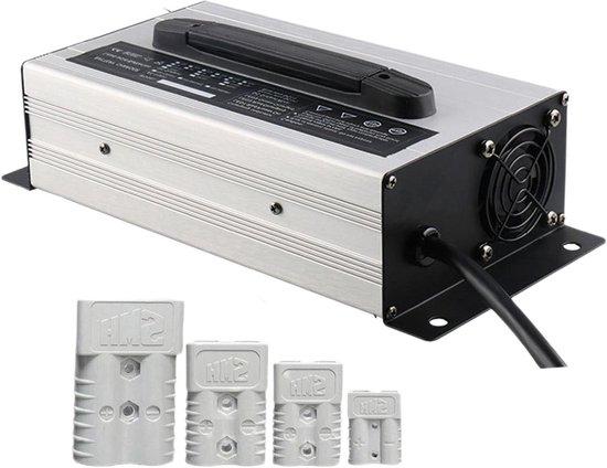 Accularder - Intelligent Loader - Fahrzeuge laden - LCD-Bildschirm - 1200W - Silber