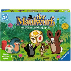 Ravensburger Brettspiel Der Maulwurf und sein Lieblingsspiel, ab 3 Jahre, 2-4 Spieler