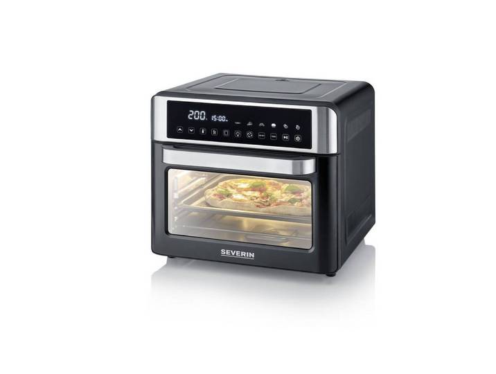 Severin Minibackofen TO 9579 Toastofen „Bake & Fry“ Toastofen Timerfunktion, Timerfunktion, Heißluft-Funktion