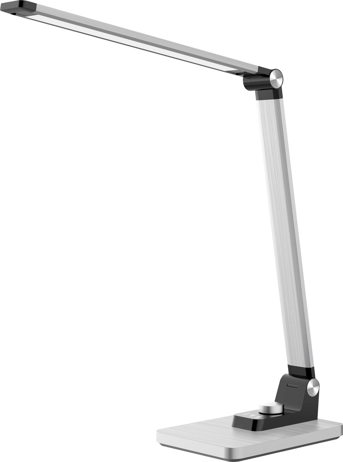 Hansa Breeze LED bureaulamp, zilver, 9 Watt