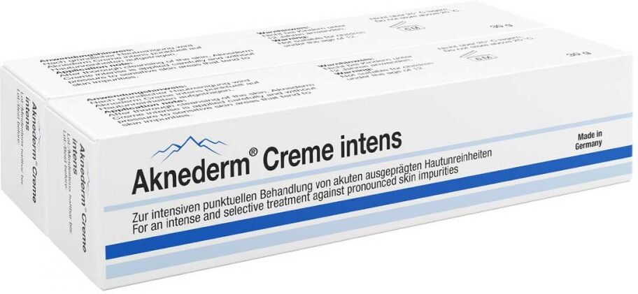 Aknederm Creme Intens 2X30g