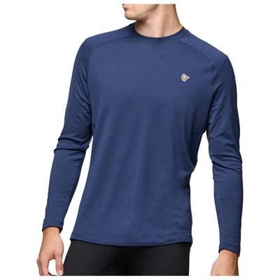 Norrøna - Femund PureUll L/S - Merinoshirt Gr S grau