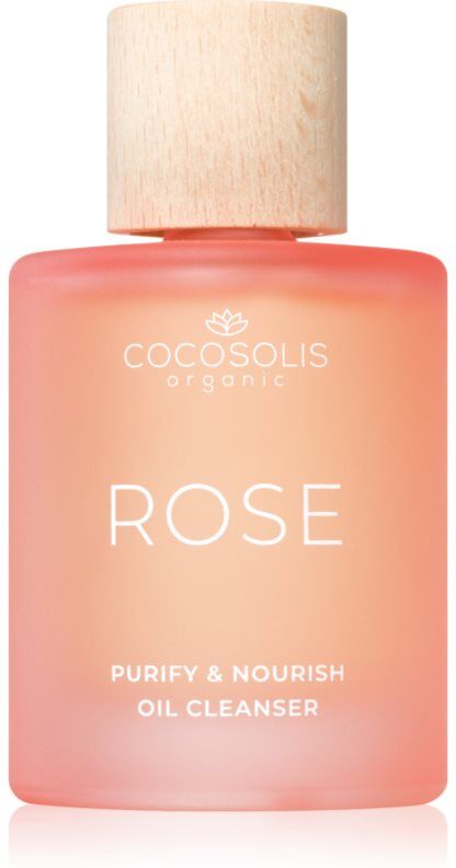 COCOSOLIS ROSE Purify & Nourish Oil Cleanser cleansing face oil with nourishing effect 50 ml