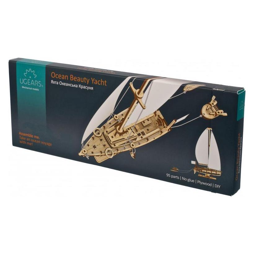 Ugears 70193 Ocean Beauty Yacht - Ocean Beauty Yacht (70193)