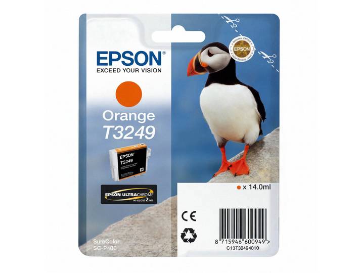 Epson T3249 oranje inktcartridge