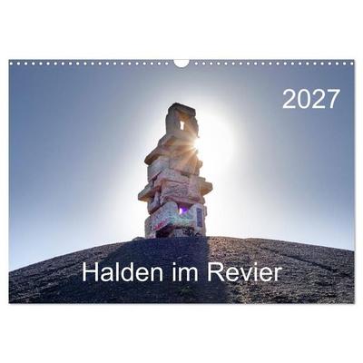 Halden im Revier (Wandkalender 2027 DIN A3 quer), CALVENDO Monatskalender