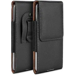 moex Plug Case Huawei P smart Pro Handy Gürteltasche Leder