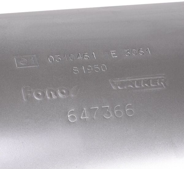 WALKER 23164 Rear silencer