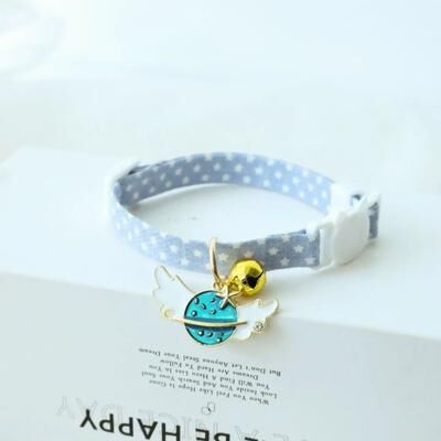 Uplift Essentials Adjustable Breakaway Kitten Collar With Bell style 9