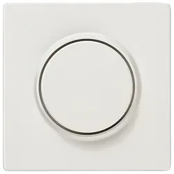 Siemens 5TC8912 DELTA style Abdeckplatte für Dimmer mit Drehknopf, titanweiß