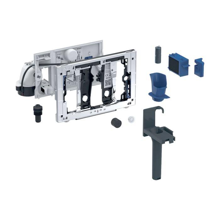Geberit Modul 115050BZ2 anthrazitgrau, mit automatischer Auslösung und Einschub