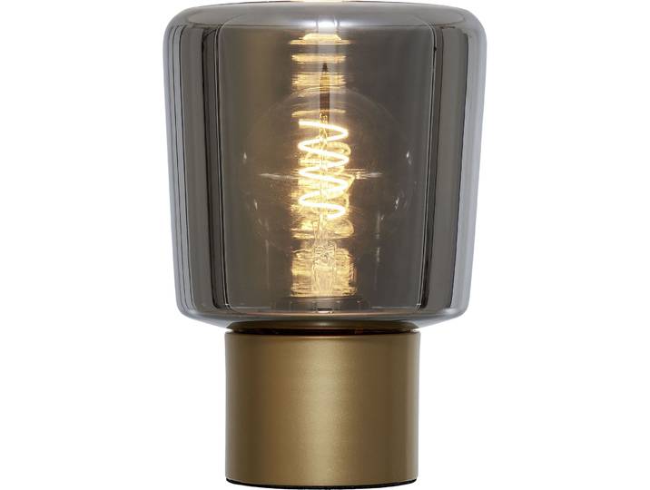 Tischlampe Meggie gold Metall/Glas H 21 cm
