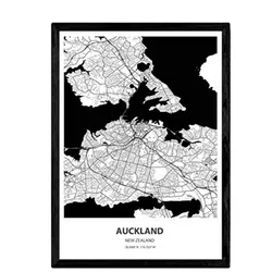 POSTER Auckland - Neuseeland A3 Rahmenlos