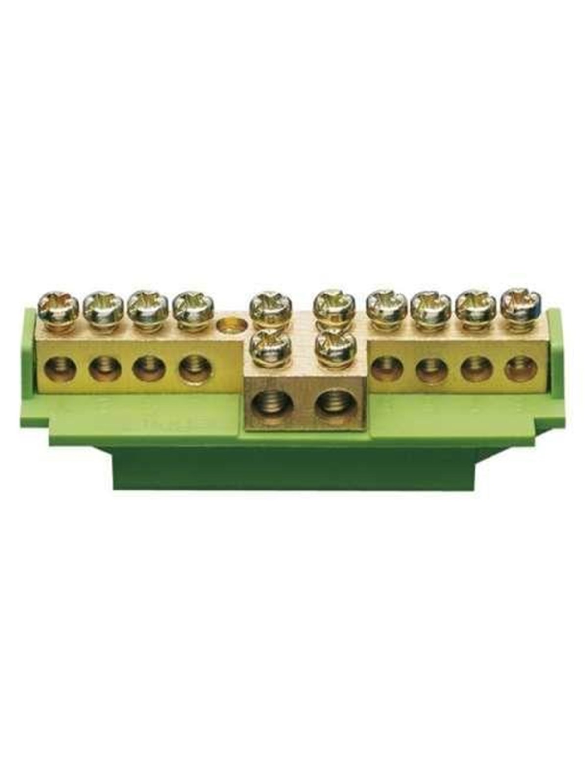 Hager Brass terminal 49 mm with socket earth