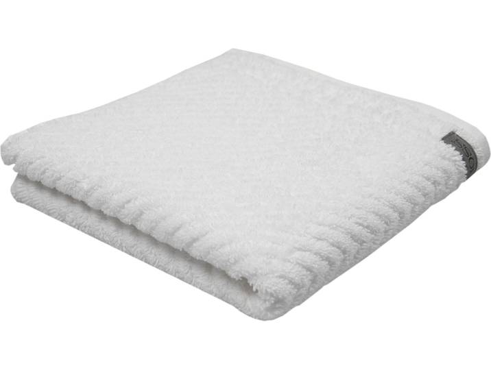 Duschtuch ROSS Smart , weiss (weiß), B:70cm L:140cm, Frottier, Obermaterial: 100% Baumwolle, Handtücher, Duschtuch, Uni-Rippe mit Velourslabel