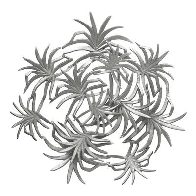 Wanddekoobjekt KAYOOM "Wanddeko Domizil 425", silber, B:70cm, Metall, Wanddekoobjekte, sorgfältige Handarbeit, Unikat, kunstvoll