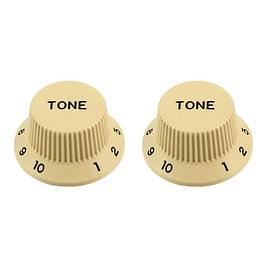 AllParts AP PK 0153-028 Knöpfe Strat Tone (2)crem (Instrumenten Ersatzteile) (47163803)
