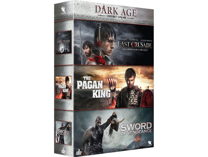 Dark Age - Coffret 3 films : Last Crusade - Les Gardiens de la relique + The Pagan King + Sword of Vengeance