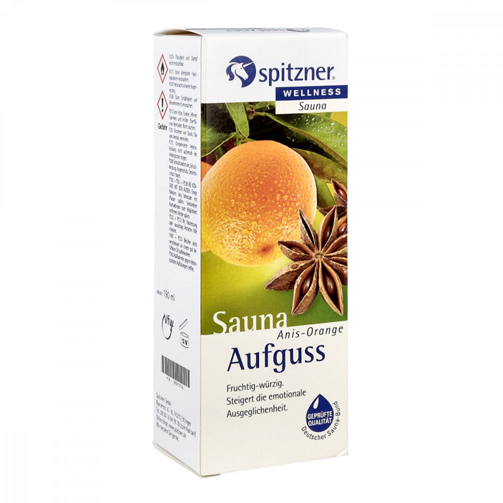 W. Spitzner Arzneimittelfabrik GmbH Spitzner Saunaaufguss Anis Orange Wellness 09073756
