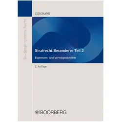 Strafrecht Besonderer Teil 2, Fachbücher von Frank Zieschang