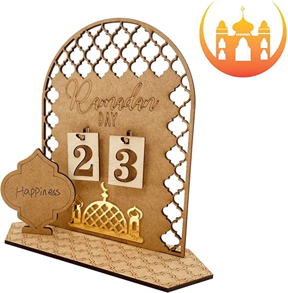 Ramadan kalender 2023 Ramadan Mubarak decoratie planner en aftelkalender voor volwassenen en kinderen