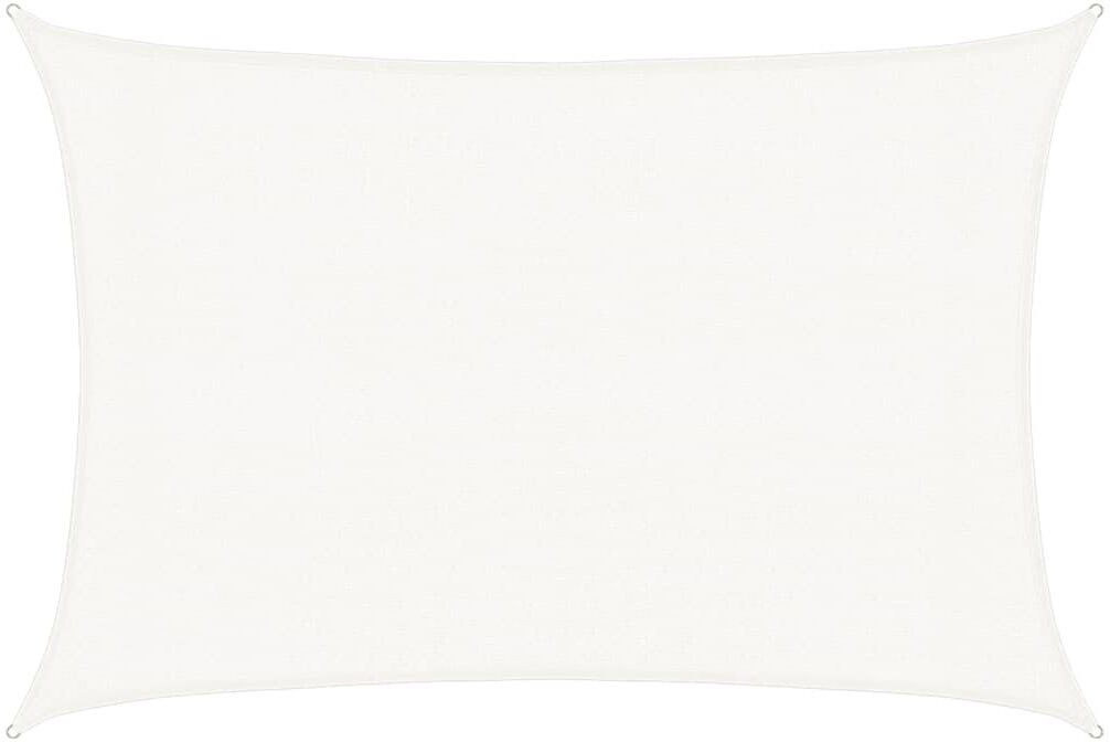 Symple Stuff Toula Sunshade Sail 160 G/m² White 3X4.5 M HDPE White 450cm W X 300cm D
