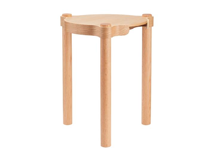 Cooee Design Woody tabouret rond Chêne, Ø38x46 cm
