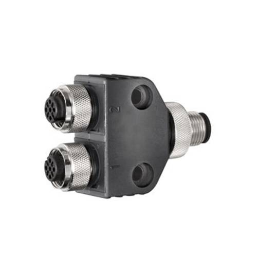 Weidmüller 1881710000 Sensor-/Aktor-Verteiler und Adapter M12 Adapter, Y-Form Polzahl Sensoren: 5 1St.