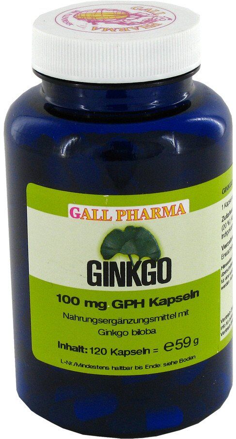 Ginkgo 100 mg Gph Kapseln 120stk