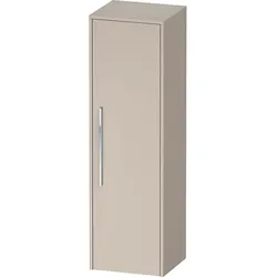 Duravit D-Code Halbhochschrank DC1338R10910000 Griff Chrom, Taupe Matt, 400x1320x36 mm