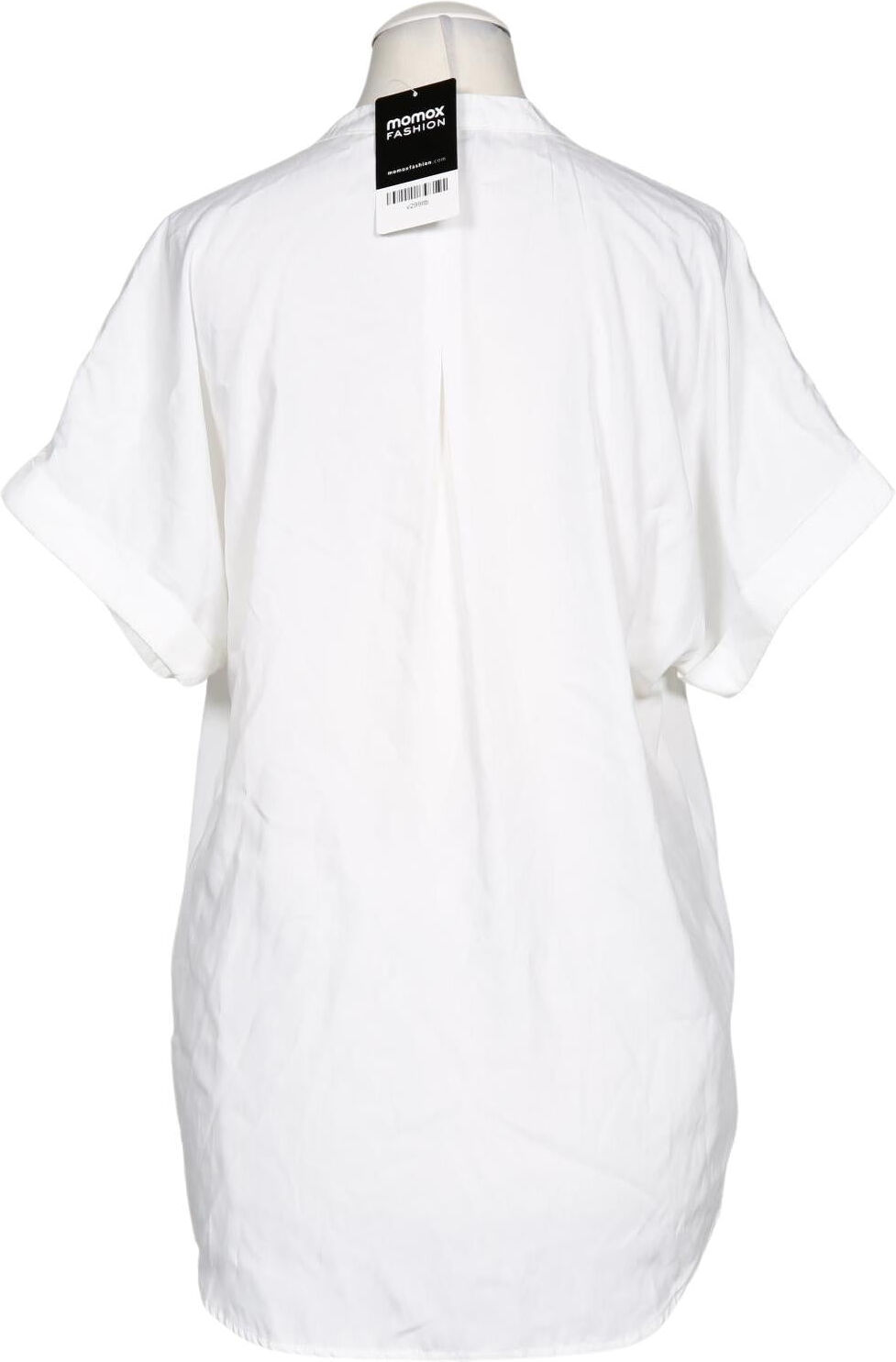 Peter Hahn Damen Bluse, Weiß, Gr. EU 38, Modal / Synthetik - Second Hand