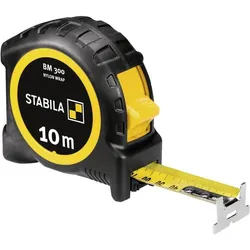 Stabila, Längenmesswerkzeug, Taschenbandmass BM 300, metrische Skala (10 m)