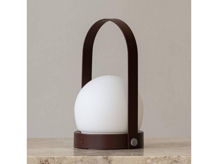 Carrie LED-Akkulampe, bronze, USB, IP44 - Audo Audo Copenhagen - Wohnzimmer - Design - Glas - Einflammig