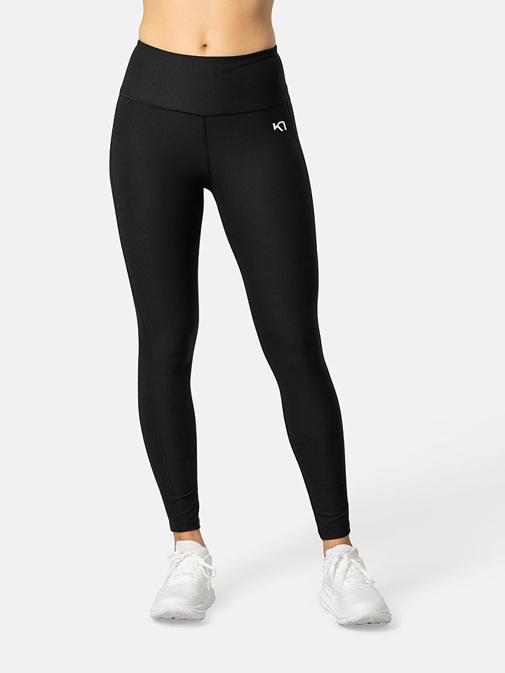 KARI TRAA Trainingsleggings "Nina" in Schwarz - XS