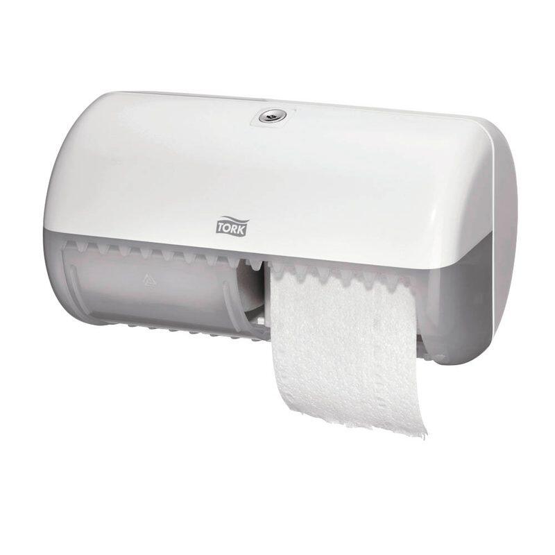 TORK Toilettenpapierspender Elevation T4 2 Rollen weiß 557000