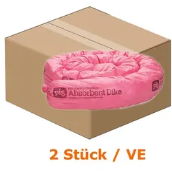 Absorptionsstrumpf PIG® HazMat Saugdeiche 2 Stück Abmessung 13 cm Dia x 300 cm, Absorbiert 68 L je Karton