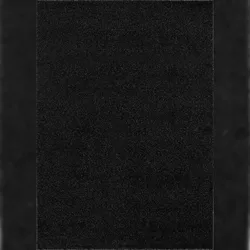 Carpetsale24 Läufer Teppich 80x150 cm Anthrazit, Kurzflor, Einfarbig, Modern, Rechteckig, Pflegeleicht, Flurteppich für Küche, Diele, Wohnbereich